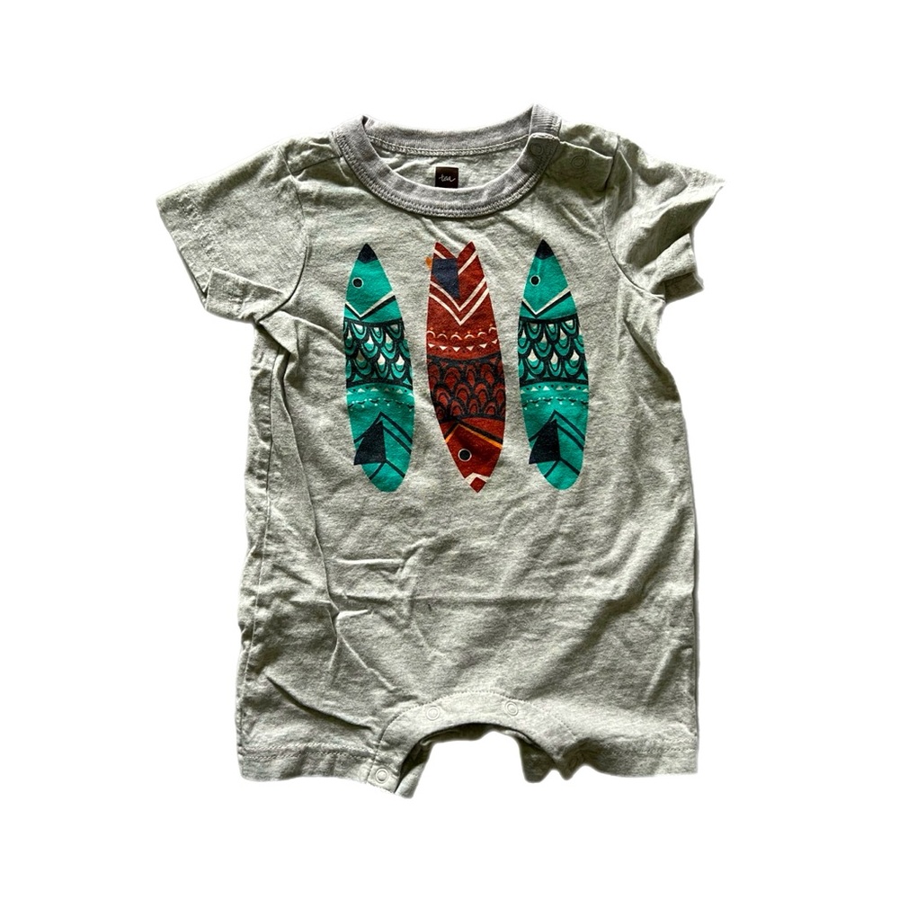 TEA Surfboard Onesie Size 3-6 Months